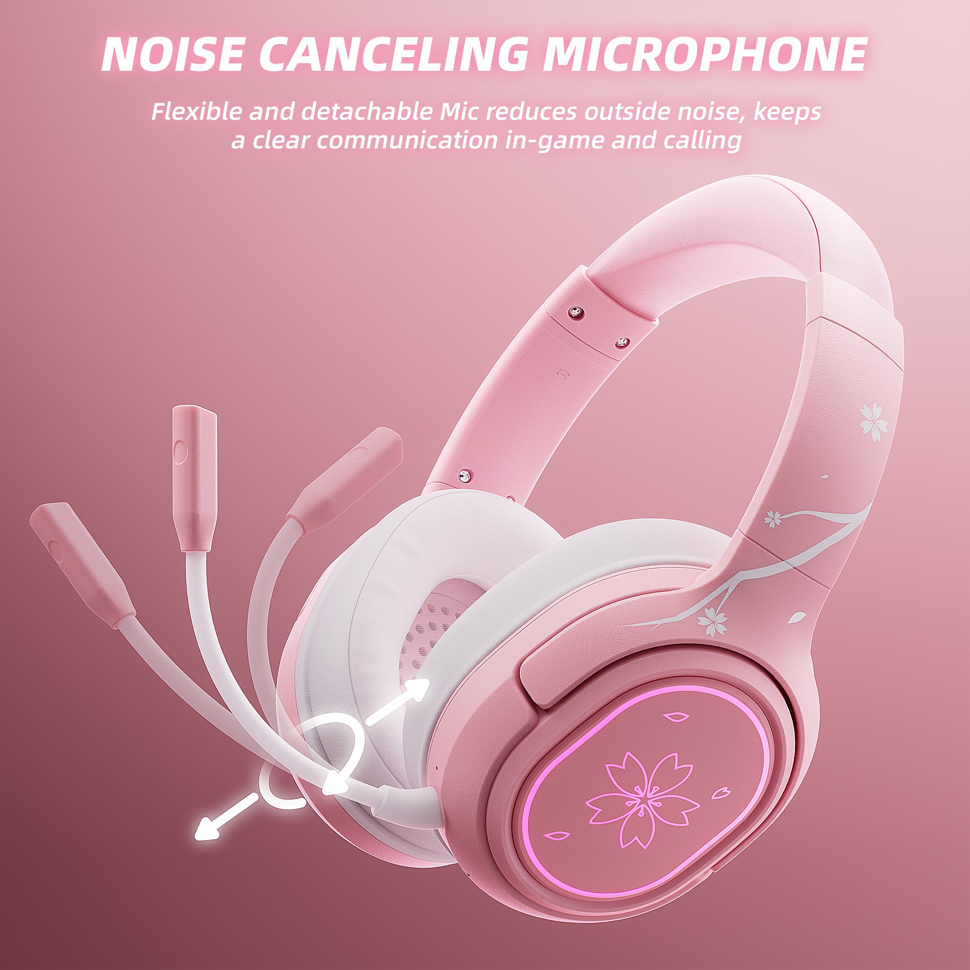 2.4GHz Wireless Gaming Headset for PS5/PC/PS4/Mobile/Switch, Bluetooth 5.3 Stereo Headphones with Mic for Switch/Mobile/Tablet, with 3.5mm Jack, RGB Light, Bass Surround, Soft Memory Earmuffs 2.4GHz Wireless Gaming Headset for PS5/PC/PS4/Mobile/Switch, Bluetooth 5.3 Stereo Headphones with Mic for Switch/Mobile/Tablet, with 3.5mm Jack, RGB Light, Bass Surround, Soft Memory Earmuffs